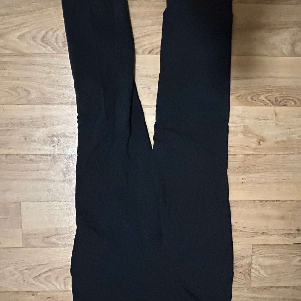 Rafaella Black Wide-Leg Pants
